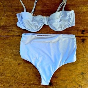 ACACIA Hadley top Seychelles bottom size medium